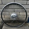 Rear motor wheel without the motor