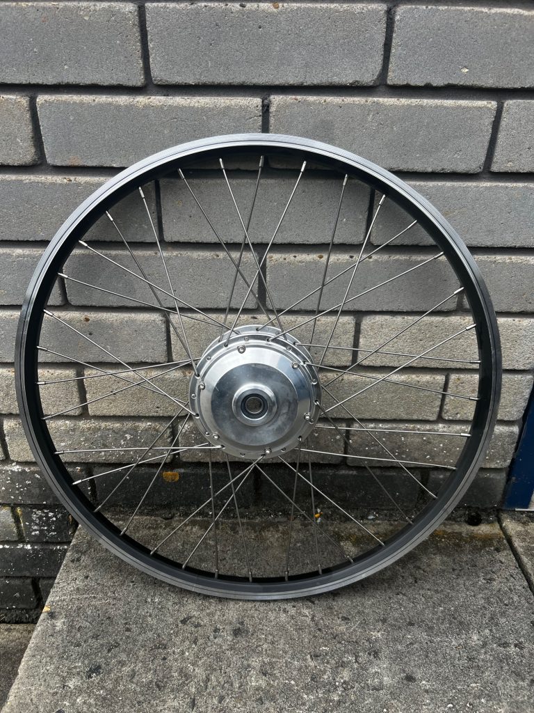 Rear motor wheel without the motor