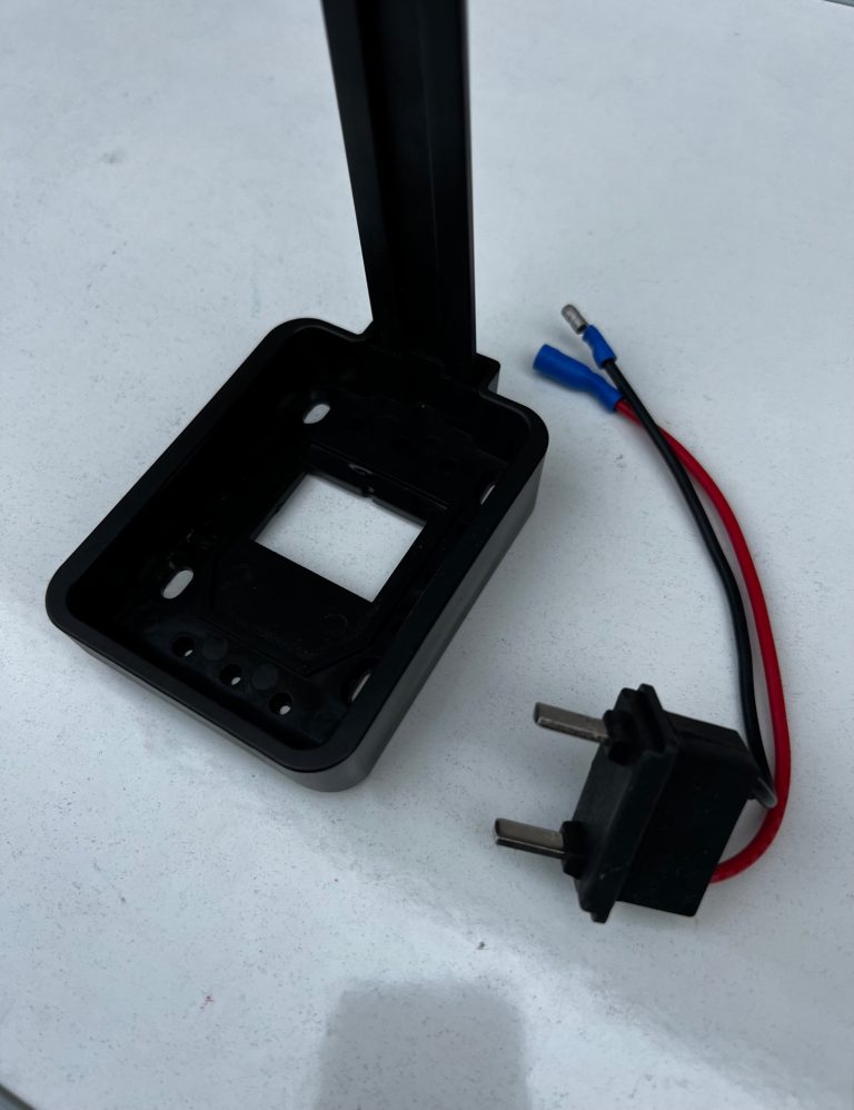 Battery rail, base plate and connector block for Freego electric bike