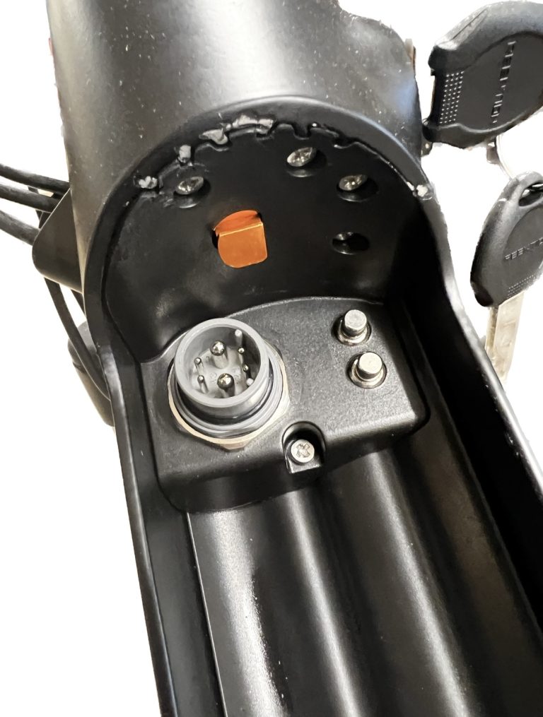 Battery Lock and End Plates for eBike