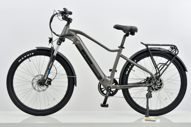 Revom U2 all terrain electric bike Dark Grey side view