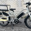Electric Cargo Bike with full Caboose , front crate and seats