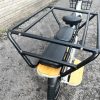 Electric Cargo Bike with full Caboose , front crate and seats