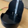 Cradle for ebike bottle battery including base and lock 2 pin