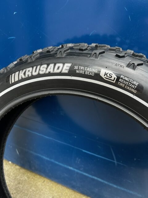2 X Kenda Kraze Tyres 20" X 4.0" + Inner Tubes - For Fat Bike, E-Bike, 97-406, 30 TPI, 35 PSI