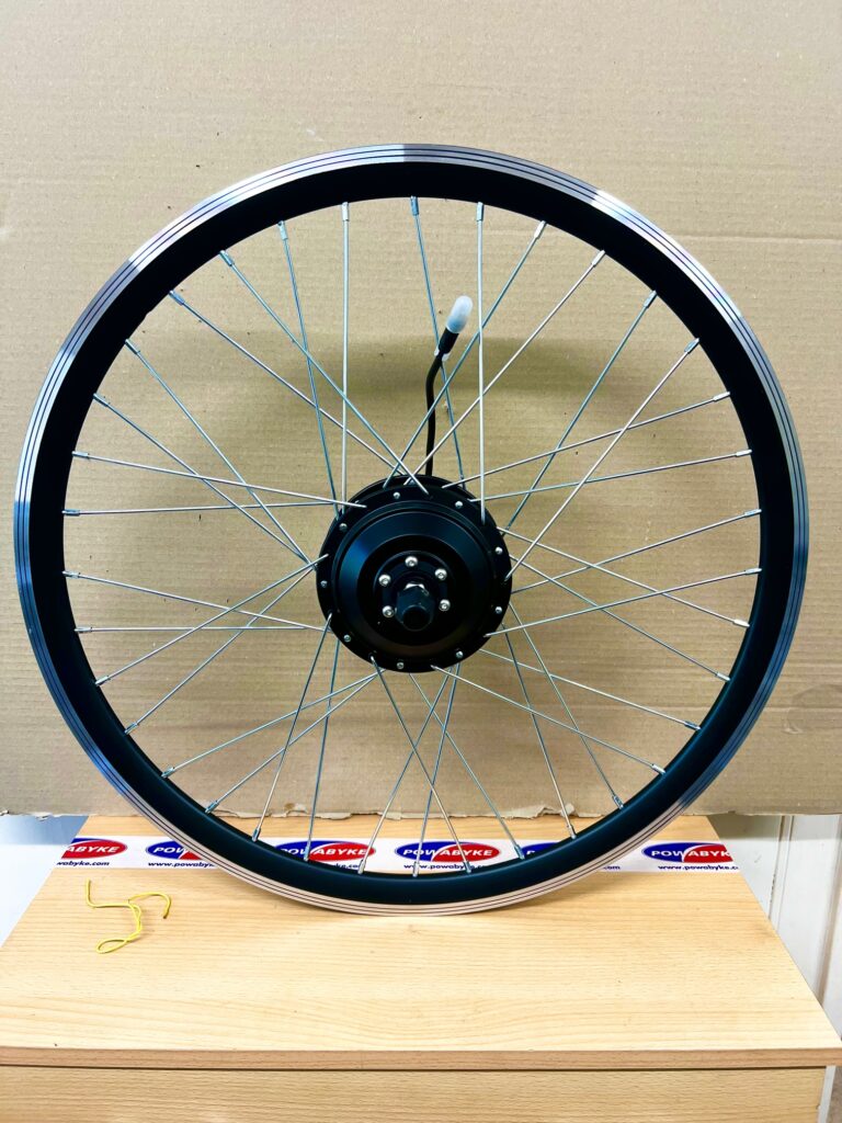 CDHPOWER 26" Mag Wheel Rim & Sprocket Kit For Motorized Bicycle - 22T Flywheel & 44T Sprocket - Black Disc Brake Rear Wheel