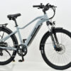U2 All terrain electric bike side view light grey