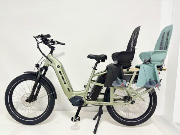 Revom C2 eCargo Bike in Green