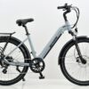 Revom U1 Urban Ebike Light Grey Side View